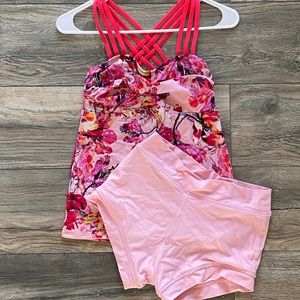 Sweet & Salt Small tankini swimsuit. TOP & BOTTOM